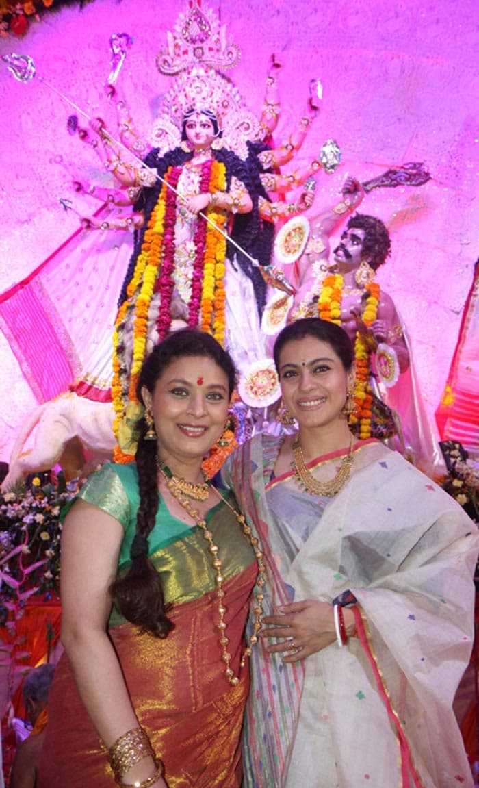 Durga Puja: Kajol the Bengal tigress