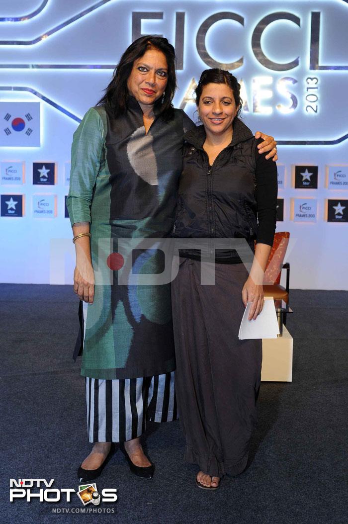 Kamal Haasan, Mira Nair at FICCI Frames 2013 - Day 3