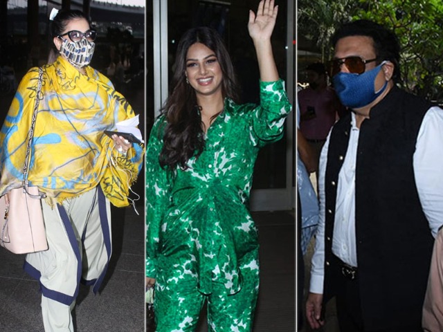 Kajol, Harnaaz Sandhu And Govinda's Airport Diaries