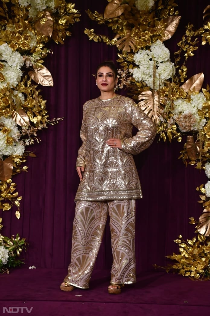 Raveena Tandon was festive ready (Image Courtesy: Varinder Chawla)