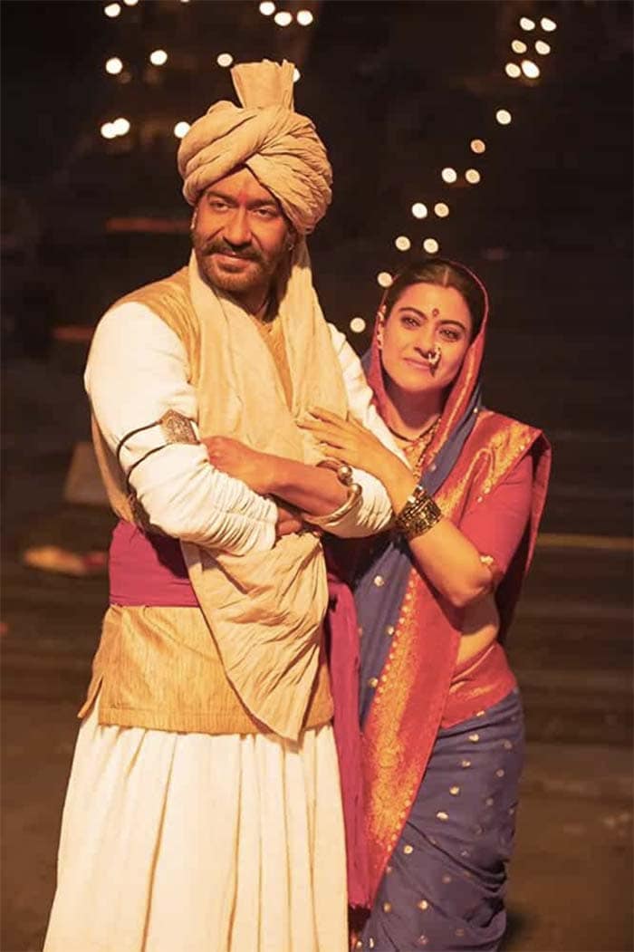 After a year's gap, Kajol co-starred with Ajay Devgn in <I>Tanhaji: The Unsung Warrior</i>. She played the role of the titular character's onscreen wife Savitribai Malusare.