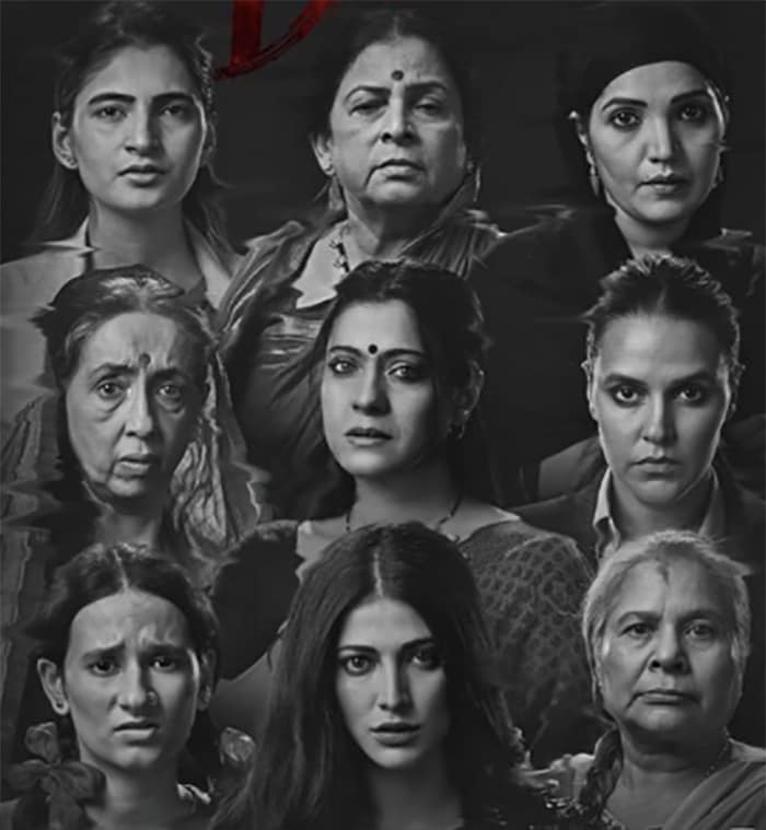 This year, Kajol was seen in the critically acclaimed short film <I>Devi</i> - she was part of the ensemble cast comprising Neha Dhupia, Neena Kulkarni, Shruti Haasan, Sandhya Mhatre, Mukta Barve, Shivani Raghuvanshi, Rama Joshi and Yashaswini Dayama.