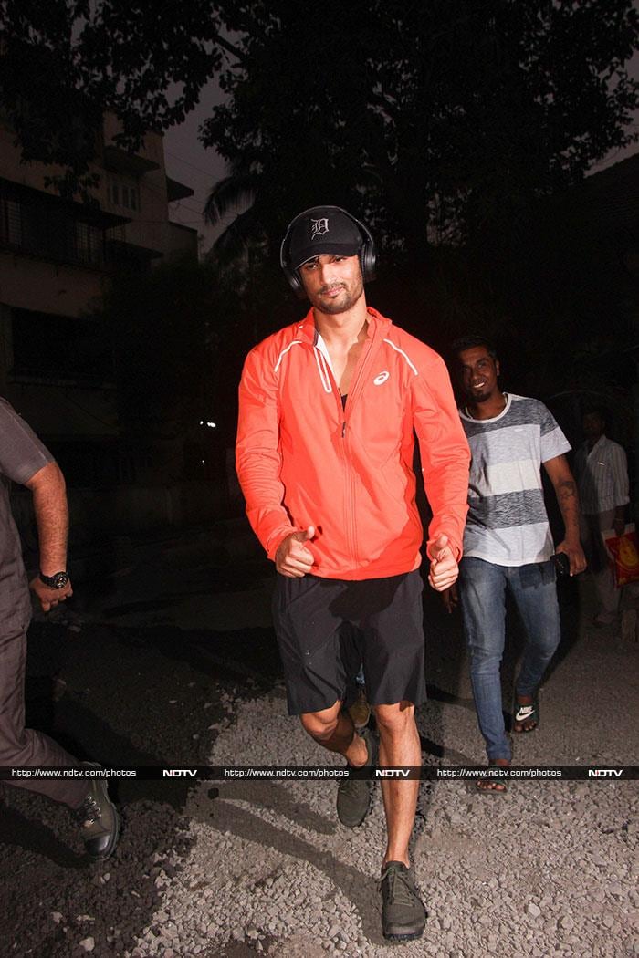 <i>Kedarnath</i> star Sushant Singh Rajput was in a jovial mood.