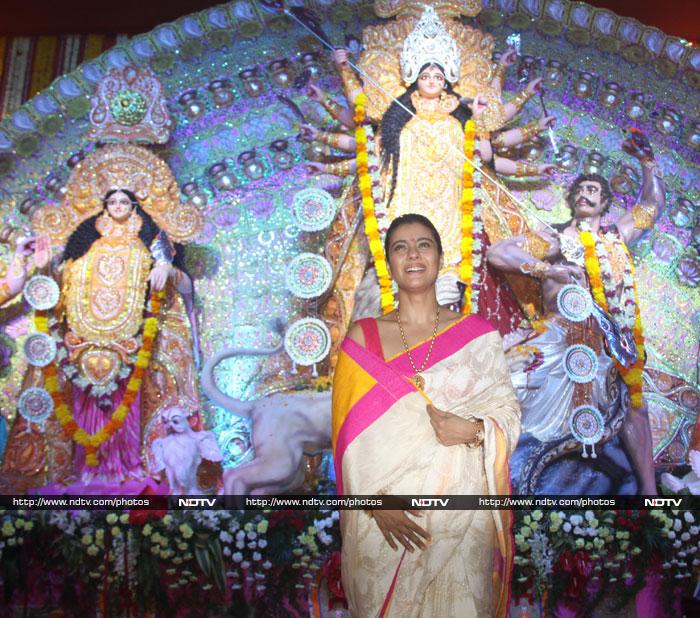 Bengal Tigress Kajol performs Durga Puja