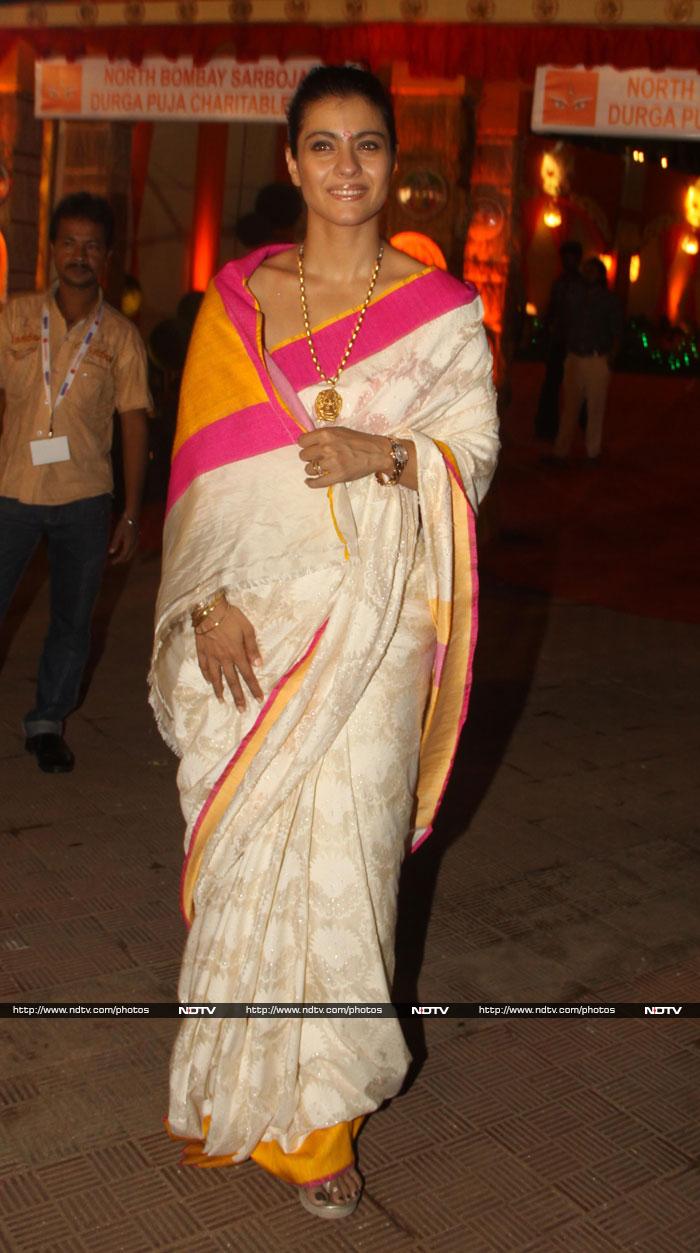 Bengal Tigress Kajol performs Durga Puja