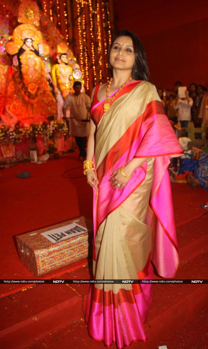Rani\'s Durga Puja celebration