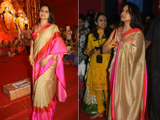 Rani's Durga Puja celebration