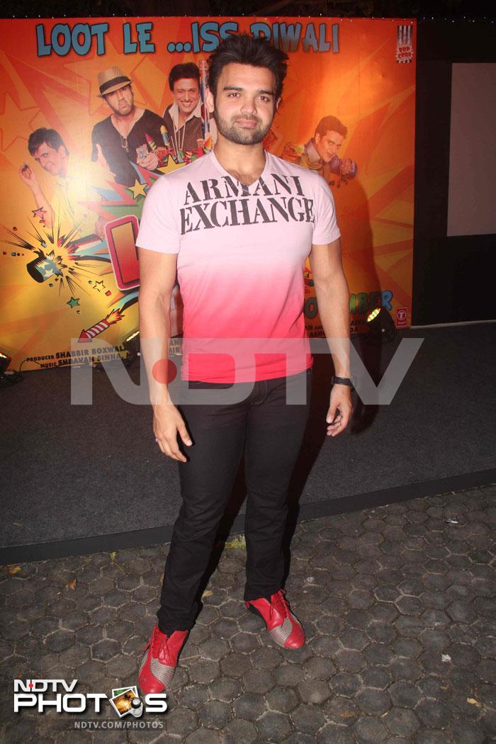 Mahaakshay Chakraborty at the event. <br><bR>Coming up: Vivek Oberoi celebrates Diwali