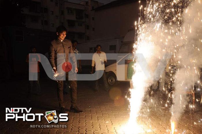 Vivek Oberoi celebrates Diwali