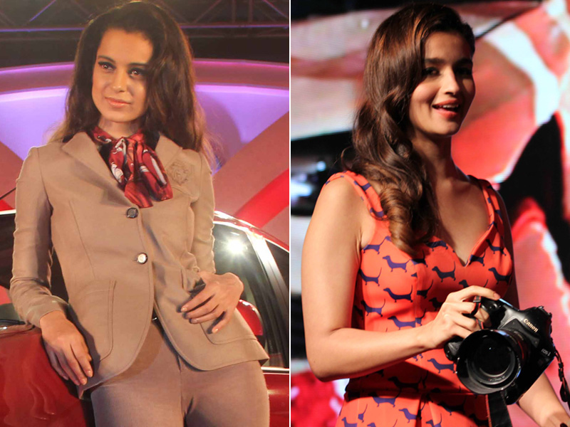 Kangana and Alia Put in a Day of Work Looking Fabulous Kangana and Alia Put in a Day of Work Looking Fabulous