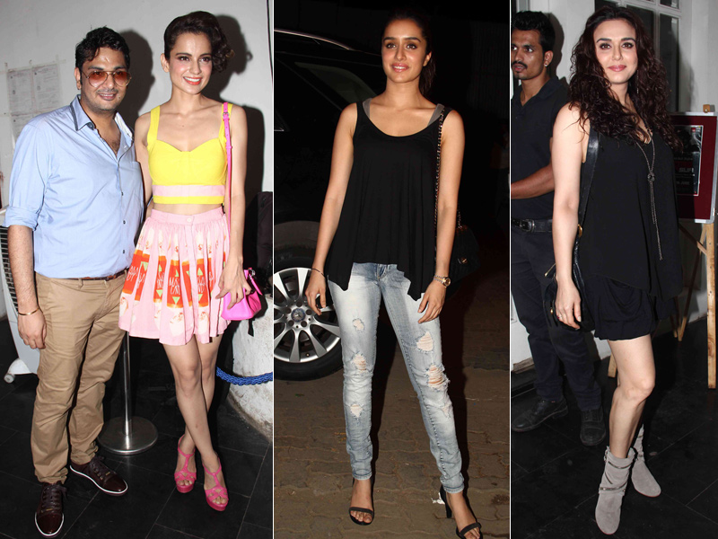 A Bollywood Party With Kangana, Shraddha, Preity