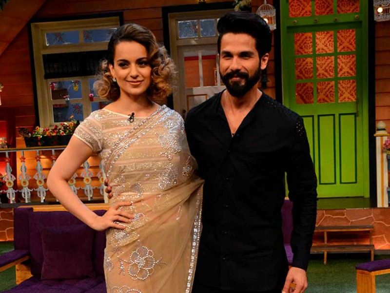 <I>Bloody Hell</i>, Kangana-Shahid Took Over Kapil Sharma's Show <I>Bloody Hell</i>, Kangana-Shahid Took Over Kapil Sharma's Show