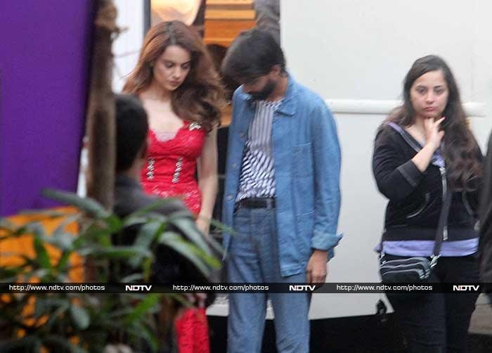 Scarlet Queen Kangana Ranaut On Sets Of India\'s Next Superstar
