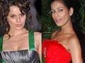 Photo : Kangana uses the Force, Poonam paints the town red