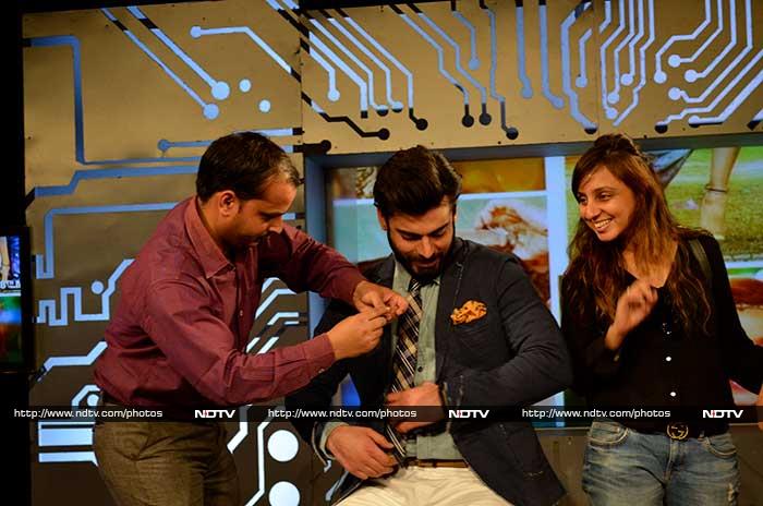 Bye-Bye Monday Blues: Alia, Sidharth, Fawad at the NDTV Studio