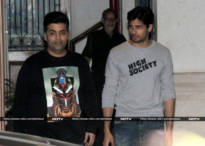 Kapoor And Sons\' Day Out With Karan Johar