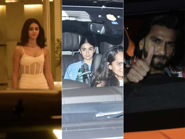 Karan Johar's Star-Studded Party: Alia, Sara, Ananya, Ranveer And Others
