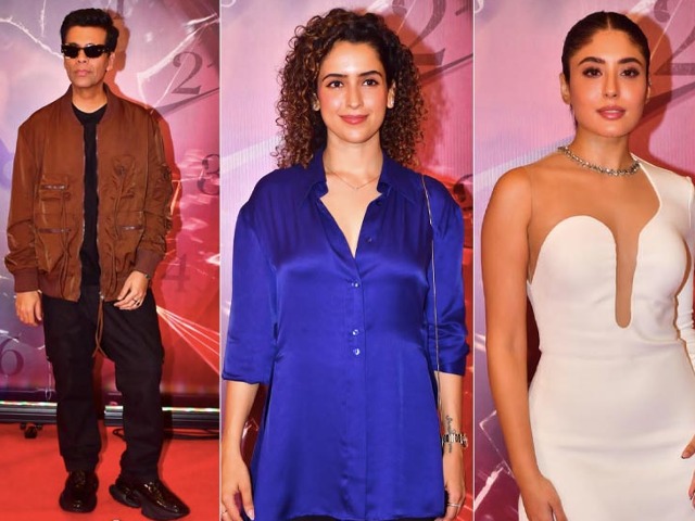 Karan Johar, Sanya Malhotra At Kritika Kamra's Gyaarah Gyaarah Screening