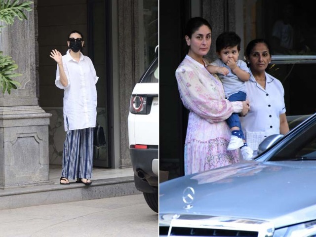 Kareena And Karisma Kapoor's Day Out
