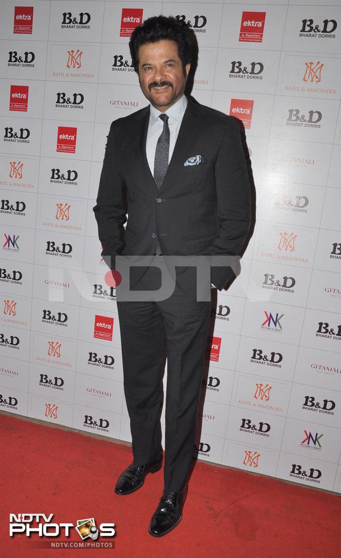 Anil Kapoor was dapper in suit and tie. <br><br>Photo Credit: Santosh Nagwekar