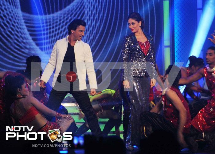 Heroine Kareena puts on her dancing shoes