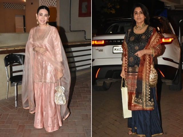 Photo : Kareena Hosts Diwali Dinner For Karisma, Neetu And Other Kapoors