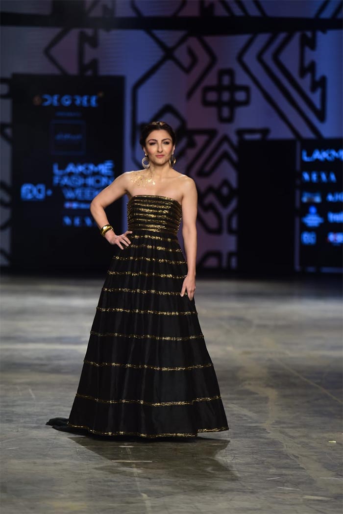 "Back in business," Soha Ali Khan wrote on her Instagram.