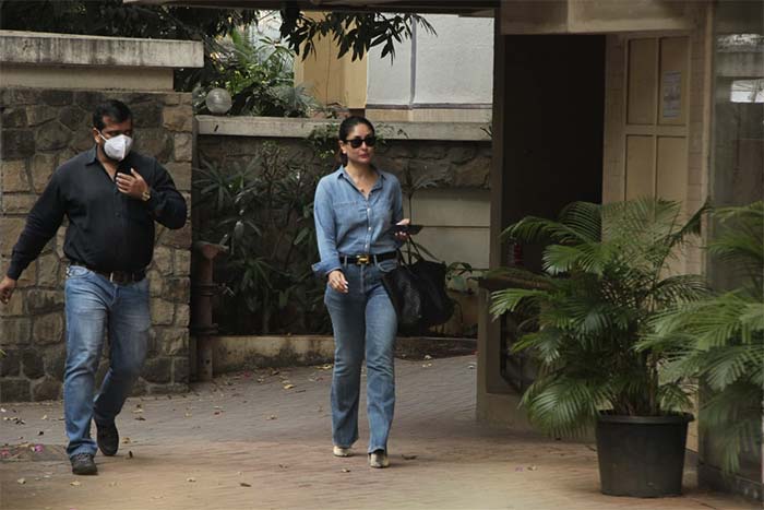 Kareena Kapoor rocked a denim-on-denim look