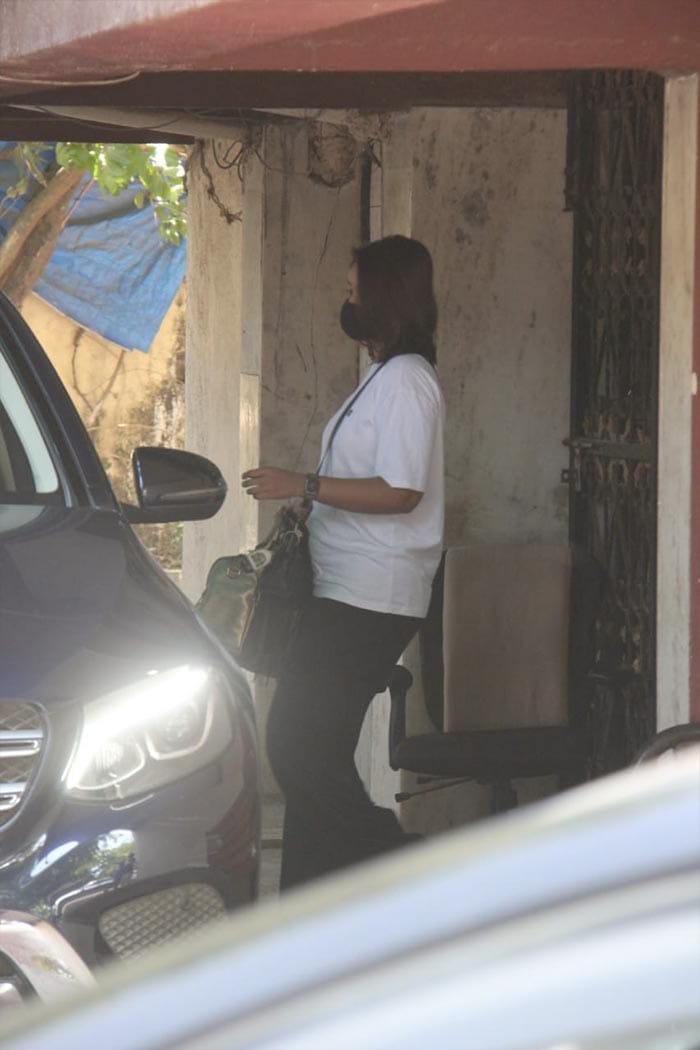 Ileana D'cruz was spotted at Pilates class.