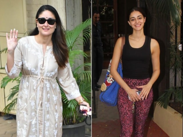 Photo : Kareena Kapoor And Ananya Panday's Day Out