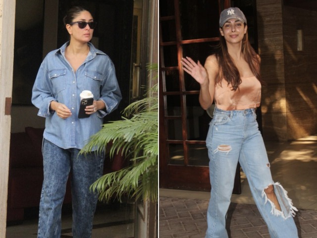 Kareena Kapoor And Malaika Arora's OOTDs Include Denim