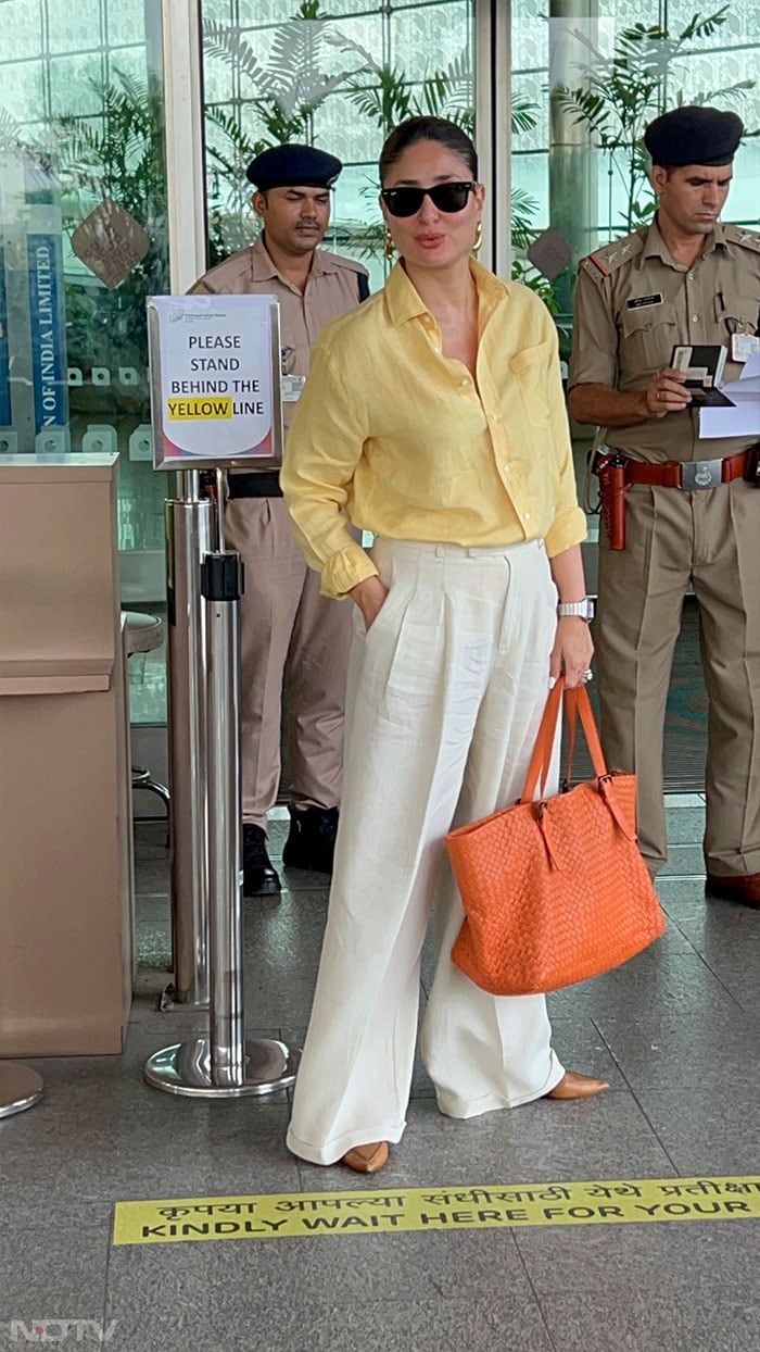 Kareena Kapoor Was A Ray Of Sunshine At The Airport