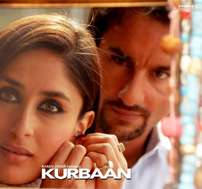 Kareena, Saif lip lock in Kurbaan