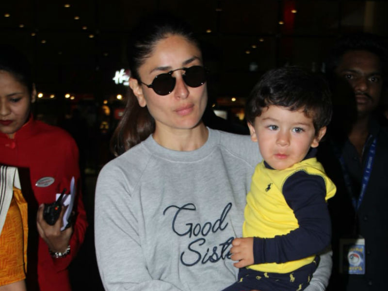 London Done. Kareena And Taimur Are Back In Mumbai
