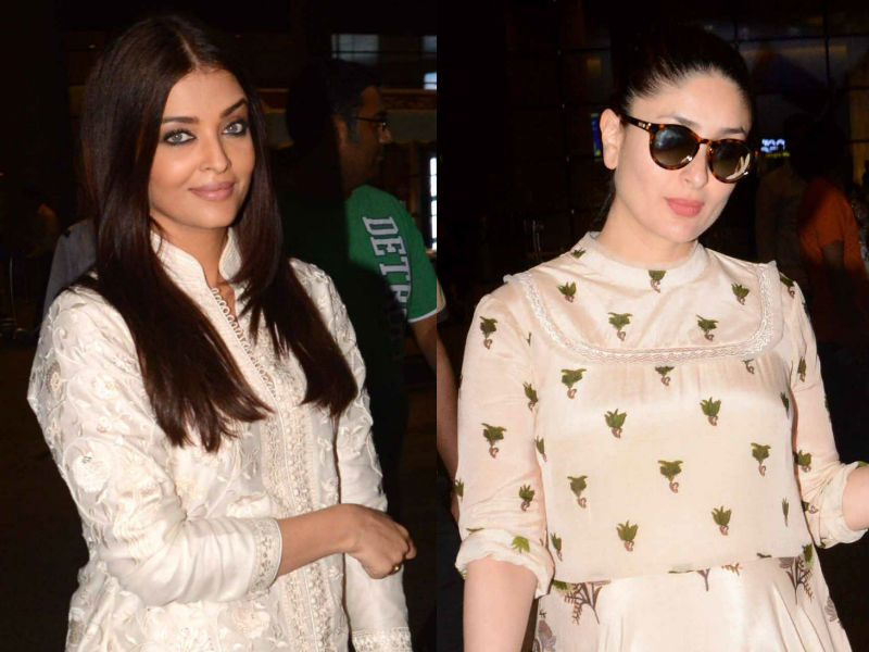 Aishwarya And Kareena In Their Travelling Best