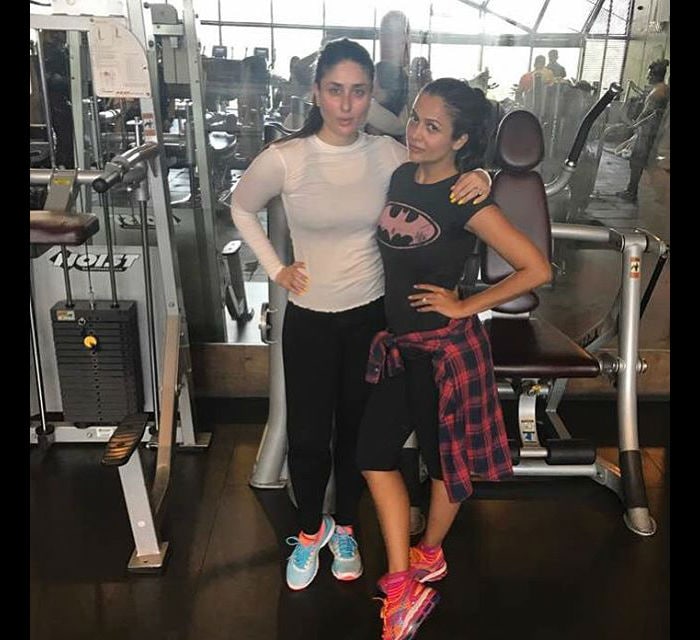 Inside Kareena And Amrita\'s Gym Session