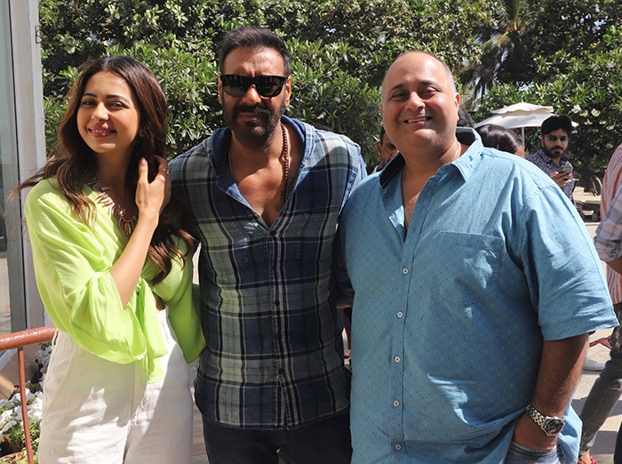 Kareena Kapoor, Ajay Devgn And Rakul Preet\'s Busy Day Out