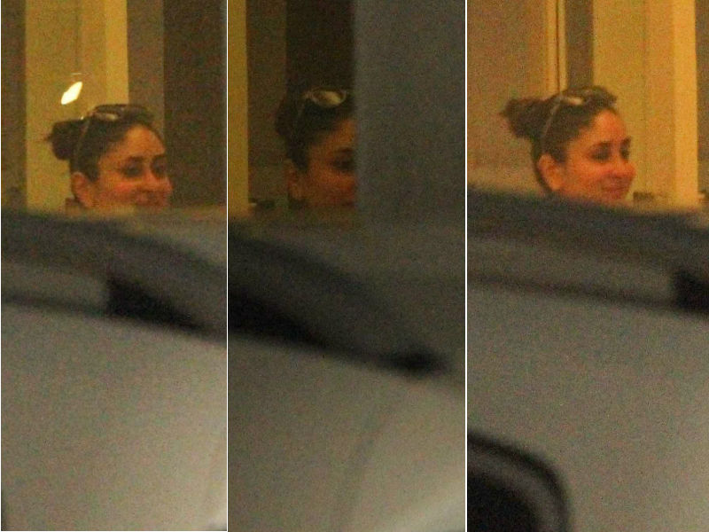 Kareena Kapoor's Hide-N-Seek With The Cameras