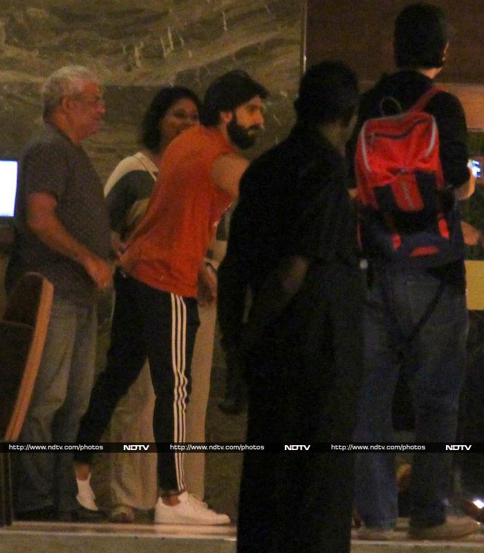 Meanwhile, at another part of town, <i>Befikre</i> actor Ranveer Singh was spotted on a dinner date with his mother