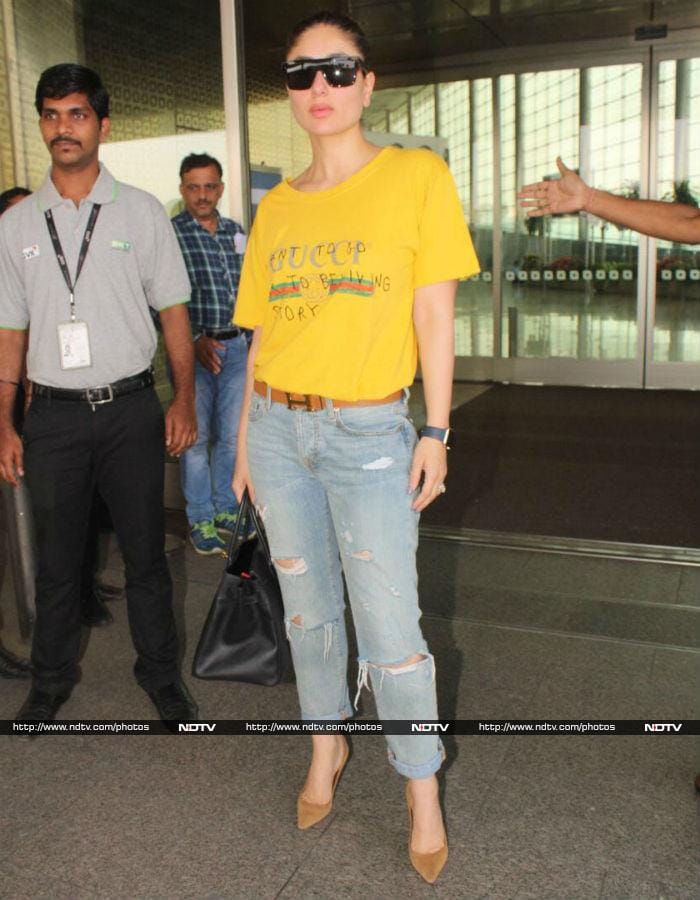 We Love Everything About Kareena\'s Airport Style