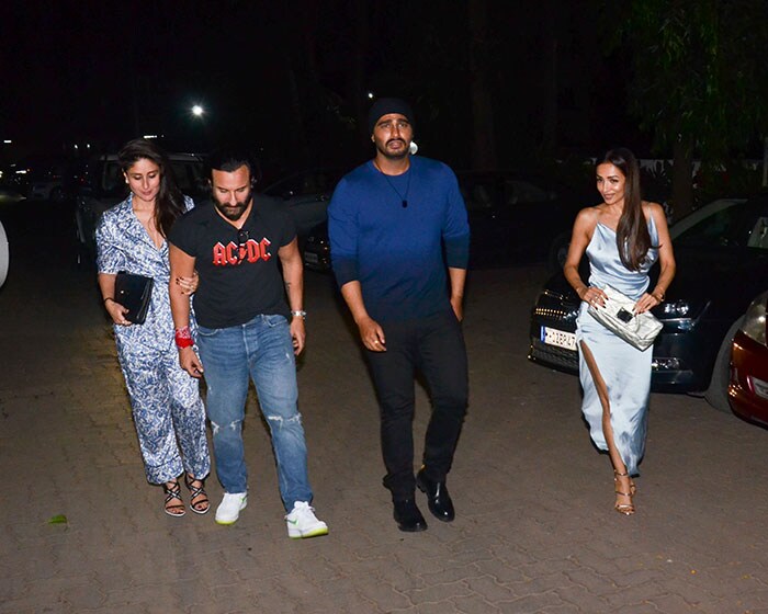 Kareena, Saif, Malaika And Arjun Party Together
