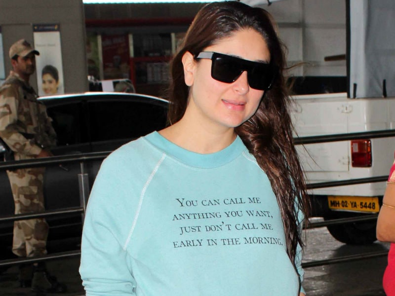 Photo : Kareena Kapoor's Not A Morning Person. You've Been Warned