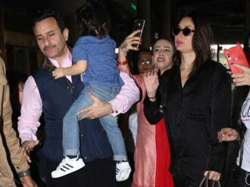 परिवार संग स्विटजरलैंड में छुट्टियां बिताने के बाद मुंबई लौटे सैफ अली खान