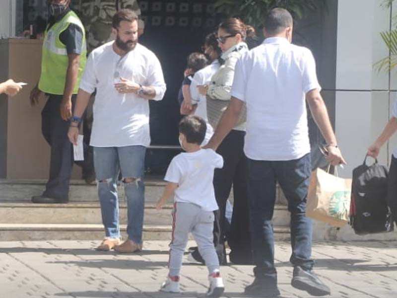 Kareena Kapoor, Saif Ali Khan's Vacation Begins With Baby Jeh And Taimur