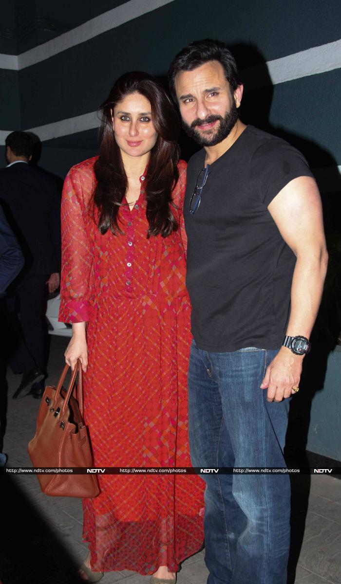 Kareena Kapoor And Saif Ali Khan Put On Their Party Shoes