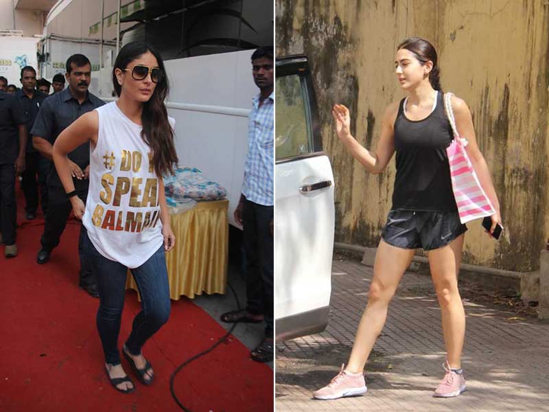 Inside Kareena Kapoor And Sara Ali Khan's Busy Lives