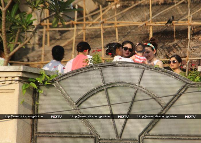 Nothing Here, Just Cute Pics Of Taimur With Kareena Kapoor