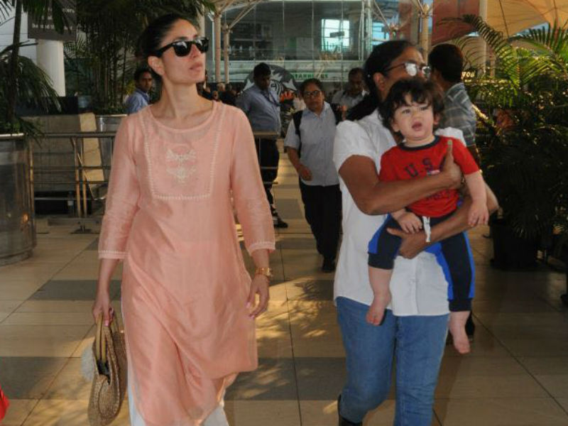 Kareena And Baby Taimur, Welcome Back