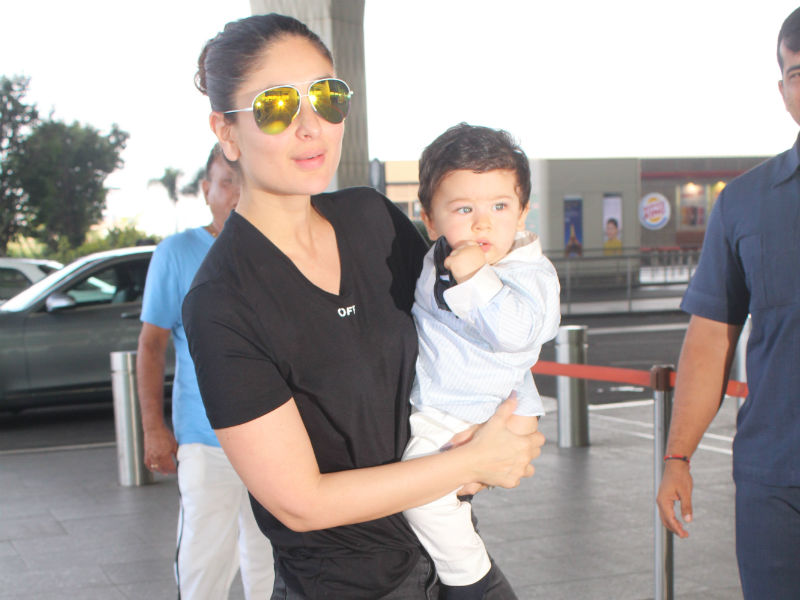 'वीरे दी वेडिंग' के सेट पर लौटीं करीना कपूर, तैमूर भी साथ दिखे