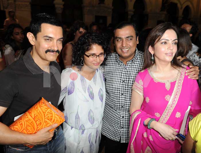 Aamir, Kiran at a book launch